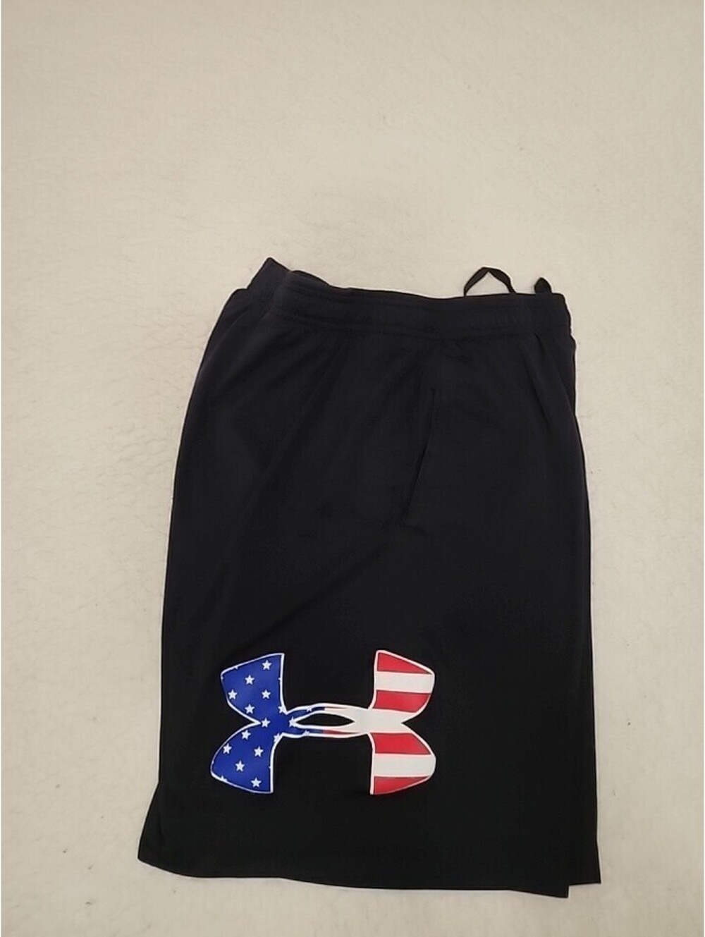 Under Armour Men's Freedom Tech Big Flag Logo USA Shorts Size Medium